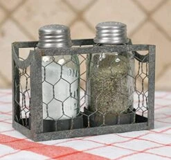 Hicken Wire Salt And Pepper Holder