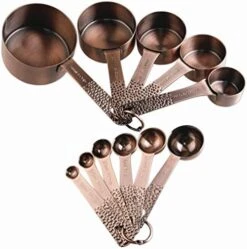 Measuring Cups And Spoons Set, Copper Measuring Cups And Spoons, Stainless Steel Measuring Cups And Spoons, 5 Measurer Cups 6 Measure Spoons, Copper Measure Cups, Copper Measuring Spoons -KitchenAid Shop 51NWnlwNuyL. AC
