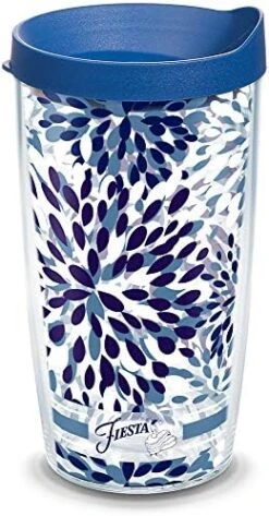 Tervis Made In USA Double Walled Fiesta Insulated Tumbler Cup Keeps Drinks Cold & Hot, 24oz, Lapis Calypso -KitchenAid Shop 51NmBrp7tKL. AC
