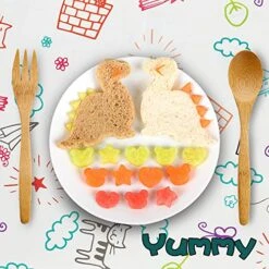 Sandwich Cutters Set For Kids, Mickey Mouse, Dinosaur, Star, Heart Shapes And Mini Vegetable Fruit Cookie Cutters Food Mold For Holiday And Party 14 Sandwich Cutters Set For Kids, Mickey Mouse, Dinosaur, Star, Heart Shapes And Mini Vegetable Fruit Cookie Cutters Food Mold For Holiday And Party -KitchenAid Shop 51OA2aer4OL