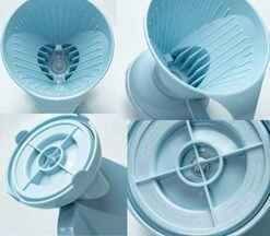 NEW Coffee Dripper Macaron Blue Coffee Maker Safe BPA Free Plastic Hassle-Free Ways Make Manual Pour Over Coffee & Cold Brew, 10 Fl Oz -KitchenAid Shop 51OLm8qDg7L 1