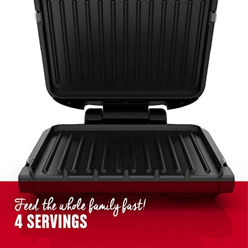 4-Serving Removable Plate Grill And Panini Press, Black, GRP1060B 5 4-Serving Removable Plate Grill And Panini Press, Black, GRP1060B - Image 3