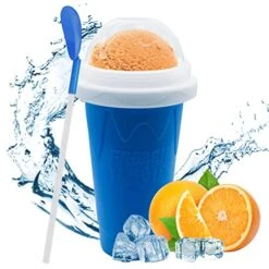 Slushy Cup Slushy Maker Cup TIK TOK Frozen Magic Squeeze Cup - Quick Cool Slushy Milk Shake Ice Cream Smoothies Cup