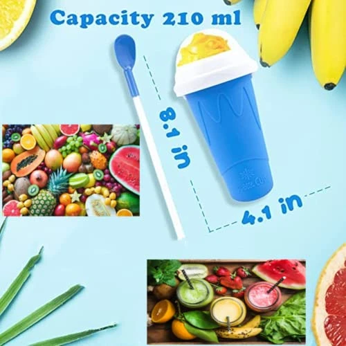 Lushie Cup,Slushie Maker Cup,Magic Quick Frozen Smoothies Cup, Slushie Machine For Home Squeeze Slushie Cup, Diy Slushie Maker Cup Gifts 6 Lushie Cup,Slushie Maker Cup,Magic Quick Frozen Smoothies Cup, Slushie Machine For Home Squeeze Slushie Cup, Diy Slushie Maker Cup Gifts - Image 4