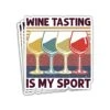 3 Pcs - Wine Tasting Is My Sport Sticker, Funny Retro Wine Lover Wine Addict Wine Glasses Wine Tasting Stickers For Laptop Bottle Phone Car Bumper Window Helmet, Stickers 3"x4" 1 3 Pcs - Wine Tasting Is My Sport Sticker, Funny Retro Wine Lover Wine Addict Wine Glasses Wine Tasting Stickers For Laptop Bottle Phone Car Bumper Window Helmet, Stickers 3"x4" -KitchenAid Shop 51P2uvu5YHL
