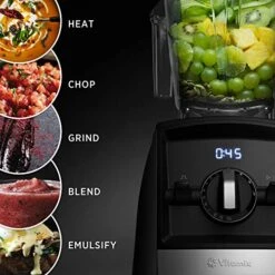 A2500 Ascent Series Smart Blender, Professional-Grade, 64 Oz. Low-Profile Container, Black -KitchenAid Shop 51PE3K9e48L