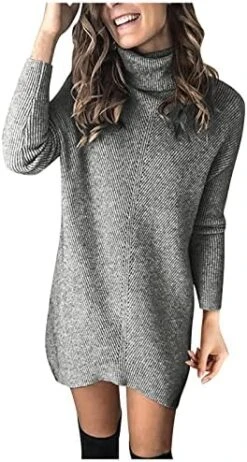 COMEYES Fall Fashion For Women 2022 Sweater Dress Loose Oversize Knit Stretchable Elasticity Slim Sweater Bodycon Mini Dress 23 COMEYES Fall Fashion For Women 2022 Sweater Dress Loose Oversize Knit Stretchable Elasticity Slim Sweater Bodycon Mini Dress -KitchenAid Shop 51PG1L1Q7OL. AC