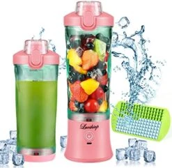 Portable Blender,22 Oz Mini Blender For Shakes And Smoothies,Personal Blender With Rechargeable USB,Fruit,Smoothie,Baby Food Mixing Machine Blender With 6 Blades ,for Home,Kitchen,Travel ,Sports (black) 19 Portable Blender,22 Oz Mini Blender For Shakes And Smoothies,Personal Blender With Rechargeable USB,Fruit,Smoothie,Baby Food Mixing Machine Blender With 6 Blades ,for Home,Kitchen,Travel ,Sports (black) -KitchenAid Shop 51PHRjBM2FL. AC