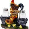 Animal Holder With Salt And Pepper Shaker Set (3 Piece) | Kitchen Décor And Accessories | Salt And Pepper Shakers | Home Décor | Home Decorations… (Rooster) -KitchenAid Shop 51PHdGa2KpL