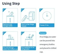 Cjc Premium Quality Portable Insulated Insulin Reefer Cup 36hrs Cooling Fridge Mini Car Refrigerator - Red 10 Cjc Premium Quality Portable Insulated Insulin Reefer Cup 36hrs Cooling Fridge Mini Car Refrigerator - Red -KitchenAid Shop 51PIYMOlfKL