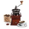 Coffee Grinder Manual Coffee Grinder With Adjustable Gear Setting And Ceramic Conical Burr,Hand Mill Grinder For Home Use And Travel 4 X 4 X 7.7inch -KitchenAid Shop 51PZOaQYcoL