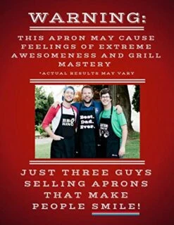ApronMen, Funny Aprons For Men 'The Man. The Myth.' - Adjustable Aprons With Pockets, One Size Fits All - Gifts For Dad -KitchenAid Shop 51Pg3tP4CAL