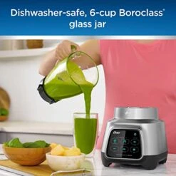 Oster® Touchscreen Blender, 6-Speed, 6-Cup, Auto-program -for Smoothie, Salsa, 800W, Multi-Function Blender, 2143023 7 Oster® Touchscreen Blender, 6-Speed, 6-Cup, Auto-program -for Smoothie, Salsa, 800W, Multi-Function Blender, 2143023 -KitchenAid Shop 51PhBGc0xTL