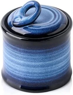 Ceramic Cute Salt And Pepper Shakers Set: 2.6 Inch Salt And Pepper Set/Sugar Salt Shaker With Handle For Counter -Resist Rusting Seasoning Shaker -Elegant Black & Blue (Set Of 2) 18 Ceramic Cute Salt And Pepper Shakers Set: 2.6 Inch Salt And Pepper Set/Sugar Salt Shaker With Handle For Counter -Resist Rusting Seasoning Shaker -Elegant Black & Blue (Set Of 2) -KitchenAid Shop 51Q70iI9B5L. AC