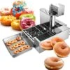 Automatic Donut Machine, 4 Rows Commercial Digital Donut Fryer Commercial Mini Donut Maker Donut Machine Maker Adjustable Donut Thickness Stainless Steel 6L Hopper,110V 2 Automatic Donut Machine, 4 Rows Commercial Digital Donut Fryer Commercial Mini Donut Maker Donut Machine Maker Adjustable Donut Thickness Stainless Steel 6L Hopper,110V -KitchenAid Shop 51Q8RJxkRhL