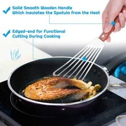 7 Pcs Stainless Steel Kitchen Cooking Plating Tweezers Tongs Drawing Spoons Offset Spatula And Fish Spatula For Food Culinary Plating Decorating 10 7 Pcs Stainless Steel Kitchen Cooking Plating Tweezers Tongs Drawing Spoons Offset Spatula And Fish Spatula For Food Culinary Plating Decorating -KitchenAid Shop 51QJvh9yQfL