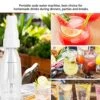 Sparkling Water Maker,Portable Soda Maker Machine For Home, Sparkling Water Maker Use Standard CO2 Cylinder For DIY Beverages Bubble Fruit Cocktail Healthy Drinks -KitchenAid Shop 51QspjzMQrL 2