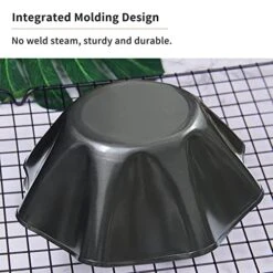 Large Taco Shell Bowl Maker Molds – 3 Pack 8.4" Nonstick Carbon Steel Tortilla Maker Shell Pans Baking Molds Tostada For Frying Salad Bowls (3) -KitchenAid Shop 51R0DM9bPQL