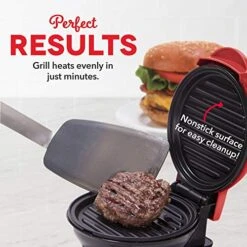 Dash Ash Mini Maker Portable Grill Machine + Panini Press - Red & DMW001RD Machine For Individual, Paninis, Hash Browns, & Other Mini Waffle Maker, 4 Inch, Red 11 Dash Ash Mini Maker Portable Grill Machine + Panini Press - Red & DMW001RD Machine For Individual, Paninis, Hash Browns, & Other Mini Waffle Maker, 4 Inch, Red -KitchenAid Shop 51R6rHSlKLL