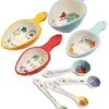 Llow 8 Piece Measuring Scoops And Spring Floral Ceramic Measuring Spoons Set -KitchenAid Shop 51RBZfbmkKL