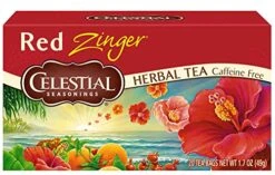 Celestial Seasonings® Tea Caffeine Free Herbal Tea, Red Zinger 20 Ea (Packs Of 3)
