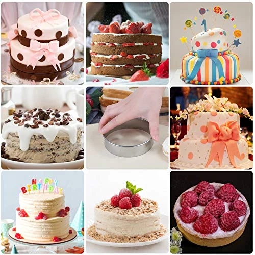 Round Cookie Cutters Set 12 Pieces Bistcuit Cookie Cutters Circle Pastry Cutters Round Donut Ring Molds For Baking For Pastries Doughs Doughnuts 8 Round Cookie Cutters Set 12 Pieces Bistcuit Cookie Cutters Circle Pastry Cutters Round Donut Ring Molds For Baking For Pastries Doughs Doughnuts - Image 6