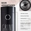 Electric Coffee Grinder, Perfect Grinder For Coffee, French Press, Espresso, And Drip Coffee, Grinders For Spices, Seeds, Nuts, Grains, And Herbs