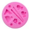 GENERIC Winter Collection Snowflakes House Gloves Snow Boots Silicone Candy Craft Cake Tools Appliance Bundles Gas (Pink-m, One Size) -KitchenAid Shop 51RX3ODTW9L