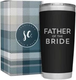 Father Of The Bride Stainless Steel Vacuum Insulated Tumbler Cup With Lid And Straw - Gift For Dad, Bride, Bridal Shower, Wedding, Engagement Party - Travel Tumbler Bride's Dad Gift - -KitchenAid Shop 51SLByNVpDL. AC