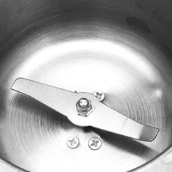 Electric Coffee Bean Grinder,Multi?Function Stainless Steel Large Grinding Capacity Electric Spice/Coffee Grinder Mill Blender With Visual Transparent Cover,For Spices,Herbs,Nuts,Grains,Silver(US) -KitchenAid Shop 51SW96gWCNL