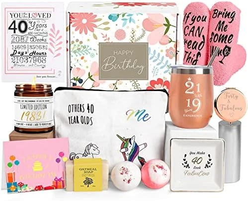 40th Birthday Gifts Women, 40th Birthday Decorations, 40 Birthday Gifts For Women, 10 Special Unique Funny Cool Gifts Ideas For 40th Women Wife Mom Sister Friends Coworker, 40th Bday Gifts Women 7 40th Birthday Gifts Women, 40th Birthday Decorations, 40 Birthday Gifts For Women, 10 Special Unique Funny Cool Gifts Ideas For 40th Women Wife Mom Sister Friends Coworker, 40th Bday Gifts Women - Image 5