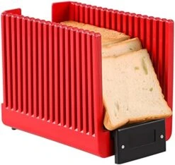 Bread Slicer For Homemade Bread Loaf Bagels, Bread Slicing Guide Easy To Clean Flodable And Campact Bread Cutter Without BPA -KitchenAid Shop 51ShyoyfslL. AC