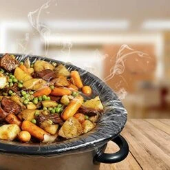 Slow Cooker Liners Kitchen Disposable Cooking Bags BPA Free For Oval Or Round Pot, Large Size 13 X 21 Inch, Fits 3 To 8.5 Quarts - 3 Pack (30 Bags Total) -KitchenAid Shop 51Sl5yA926L