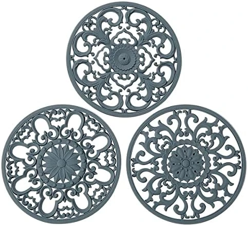 Extra Thick Silicone Trivet Mat For Hot Dishes, Hot Pots And Pans, Pot Holder, Hot Pad To Portect Your Table And Countertop, Kitchen Decor And Accessories,Turquoise,Set Of 3 16 Extra Thick Silicone Trivet Mat For Hot Dishes, Hot Pots And Pans, Pot Holder, Hot Pad To Portect Your Table And Countertop, Kitchen Decor And Accessories,Turquoise,Set Of 3 - Image 14