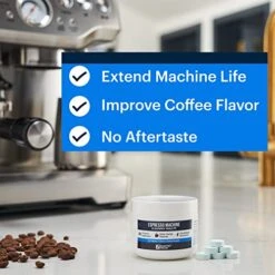 Presso Machine Cleaning Tablets (30 Tablets), For Jura, Miele, And Breville Espresso Machines - Made In USA -KitchenAid Shop 51T4sgrlT4L