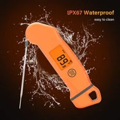 Rechargeable Meat Thermometer IHT-1S, Instant Read Meat Thermometer Waterproof Digital Food Cooking Thermometer, Kitchen Food Thermometer For Grill, BBQ, Smoker, Turkey, Homebrewing, Coffee 9 Rechargeable Meat Thermometer IHT-1S, Instant Read Meat Thermometer Waterproof Digital Food Cooking Thermometer, Kitchen Food Thermometer For Grill, BBQ, Smoker, Turkey, Homebrewing, Coffee -KitchenAid Shop 51T7FruRhUL