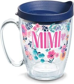 Tervis Made In USA Double Walled Dainty Floral Mother's Day Insulated Tumbler Cup Keeps Drinks Cold & Hot, 16oz, Nana -KitchenAid Shop 51TFvETqAL. AC