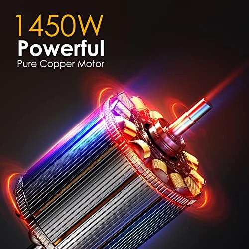 Smoothie Blender Maker, 1450W Powerful Blenders For Kitchen With Time Display, Stepless Control, 2L BPA-Free Tritan Container, 8 Sharp Blades, Jug Kitchen Blender With 30000 RPM High Speed, Ice Crush Blender For Shakes/Smoothies/Ice/Soup/Nut 6 Smoothie Blender Maker, 1450W Powerful Blenders For Kitchen With Time Display, Stepless Control, 2L BPA-Free Tritan Container, 8 Sharp Blades, Jug Kitchen Blender With 30000 RPM High Speed, Ice Crush Blender For Shakes/Smoothies/Ice/Soup/Nut - Image 4