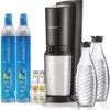 SodaStream Aqua Fizz Sparkling Water Maker Bundle (Black), With Co2, Glass Carafes, & 0 Calorie Fruit Drops Flavors 2 SodaStream Aqua Fizz Sparkling Water Maker Bundle (Black), With Co2, Glass Carafes, & 0 Calorie Fruit Drops Flavors -KitchenAid Shop 51TWlhZT2AL