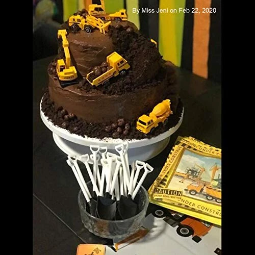 Novelty Disposable Plastic Shovel Shape Dessert Spoon, Set Of 50 5 Novelty Disposable Plastic Shovel Shape Dessert Spoon, Set Of 50 - Image 3