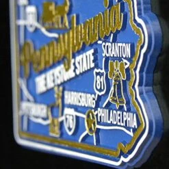Ppi Premium State Magnet By Classic Magnets, 1.9" X 2.8", Collectible Souvenirs Made In The USA -KitchenAid Shop 51U8tiAMoqL