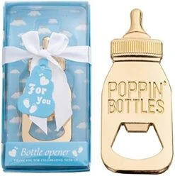24 Packs Poppin Bottle Openers For Baby Shower Favors,Gifts,Boy Baby Shower Return Gifts Decorations And Blue Souvenirs (Blue, 24) -KitchenAid Shop 51UEPyKXwyL. AC