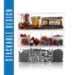 Utopia Home (3 Pack) Tea Bag Organizer - Stackable Tea Bag Storage Organizer With Clear Top Lid- Tea Bag Holder For Counter Tops, Kitchen Cabinets, Pantry, Sweeteners (Clear) 21 Utopia Home (3 Pack) Tea Bag Organizer - Stackable Tea Bag Storage Organizer With Clear Top Lid- Tea Bag Holder For Counter Tops, Kitchen Cabinets, Pantry, Sweeteners (Clear) -KitchenAid Shop 51UICWAsf8S