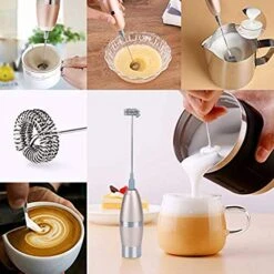 Electric Milk Coffee Drink Mixer,Handheld Electric Milk Frother Foam Maker Whisk Coffee Mixer Stirrer Egg Beater Milk Frother Handheld Get Froth 13 Electric Milk Coffee Drink Mixer,Handheld Electric Milk Frother Foam Maker Whisk Coffee Mixer Stirrer Egg Beater Milk Frother Handheld Get Froth -KitchenAid Shop 51UMtrvHZNL