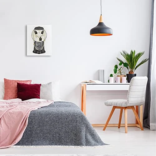 Stupell Industries Vintage Gumball Machine Designer Perfume Necklace Accessories, Design By Amanda Greenwood, Black, 16 X 20 5 Stupell Industries Vintage Gumball Machine Designer Perfume Necklace Accessories, Design By Amanda Greenwood, Black, 16 X 20 - Image 3