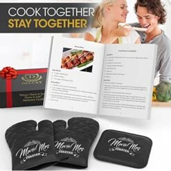 DELUXY Mr And Mrs Aprons - Wedding Gifts For Couple Unique 2023, Cool Bridal Shower Gifts For Bride & Groom, Engagement Gifts 9 DELUXY Mr And Mrs Aprons - Wedding Gifts For Couple Unique 2023, Cool Bridal Shower Gifts For Bride & Groom, Engagement Gifts -KitchenAid Shop 51V1LckPBjL