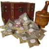 Herb Witchcraft Kit For Making Potions ~ Wiccan Herb Starter Kit With Wooden Box ~ Witch Apothecary Herbs ~ Magick Ritual Herbs In Bulk (Extra Large)