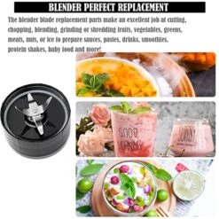 Cross Blade Blender Replacement Parts With Base Gear &Blade Gear Rubber Gaskets Replacement Parts Compatible With 250W Magic Bullet MB1001 Series Blender（10 Pieces) -KitchenAid Shop 51VjvFDbTTL