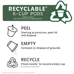 Starbucks Blonde Roast K-Cup Coffee Pods With 2X Caffeine For Keurig Brewers,10 Count - (Pack Of 6) 22 Starbucks Blonde Roast K-Cup Coffee Pods With 2X Caffeine For Keurig Brewers,10 Count - (Pack Of 6) -KitchenAid Shop 51VniDyAQ7L