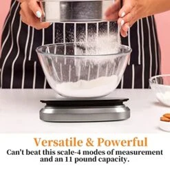 Jze Precision Digital Kitchen Food Scale-Accurately Weigh In Grams And Ounces For Portion Control And Weight Loss-Essential Tool For Home Cooking And Baking-Easy-to-Read LCD Display-Durable Design 15 Jze Precision Digital Kitchen Food Scale-Accurately Weigh In Grams And Ounces For Portion Control And Weight Loss-Essential Tool For Home Cooking And Baking-Easy-to-Read LCD Display-Durable Design -KitchenAid Shop 51Vp4E1s6dL